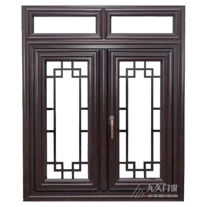 中式铝合金仿古门窗细节工艺