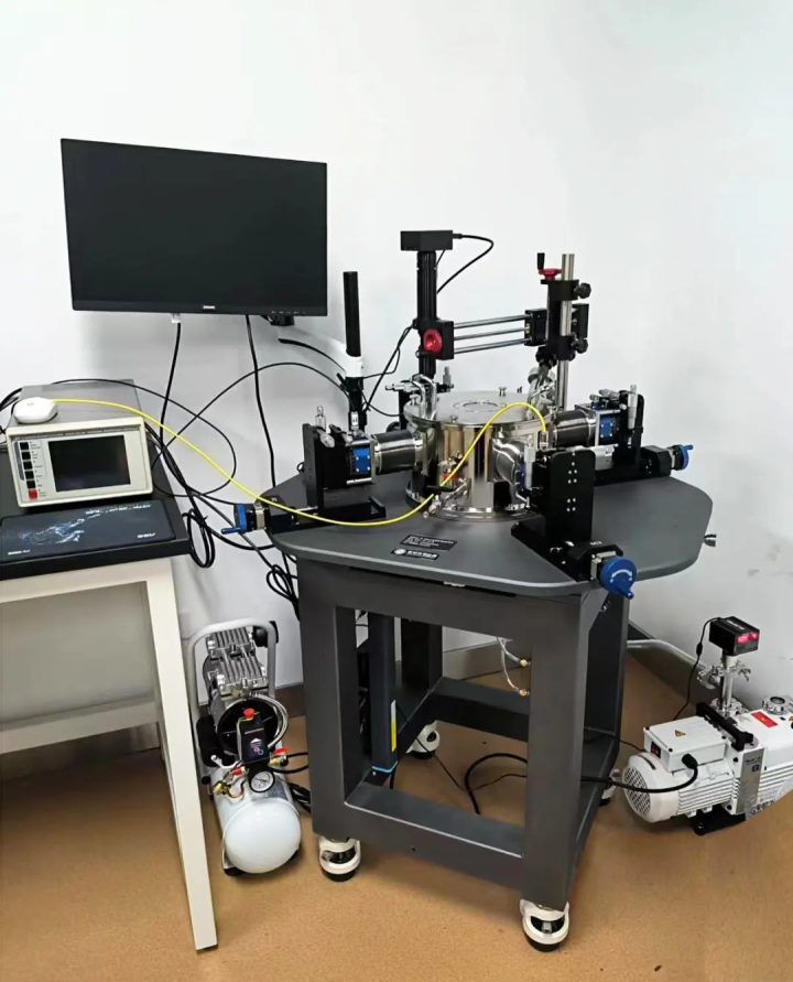 MPI探针台内部精密结构展示