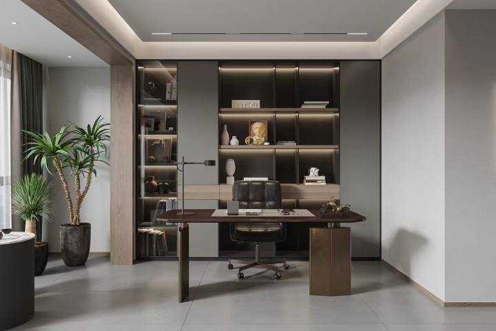 全案设计下的阳台空间整体效果