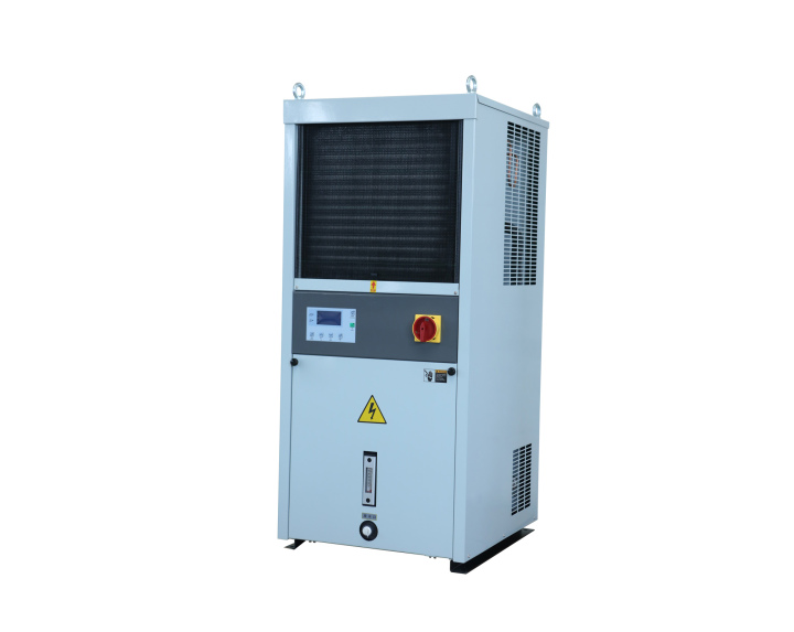 工业油冷机工作示意图