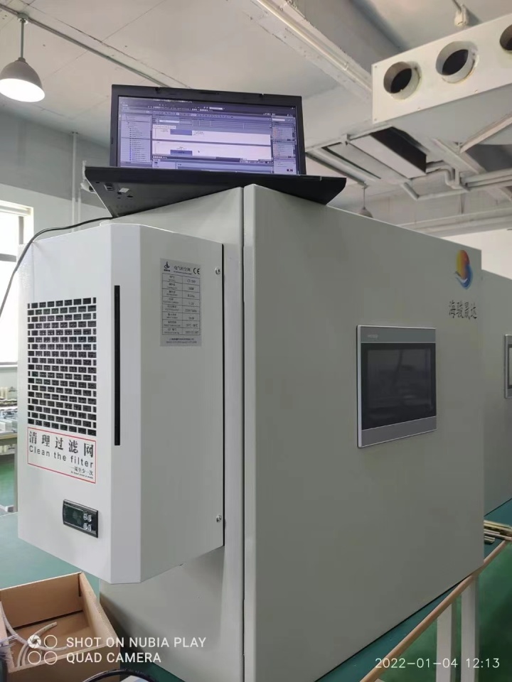 工业油冷机在机床旁应用实景