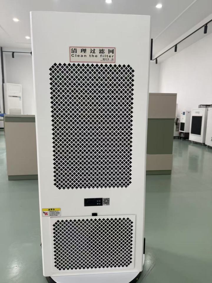 现代化机柜空调生产线