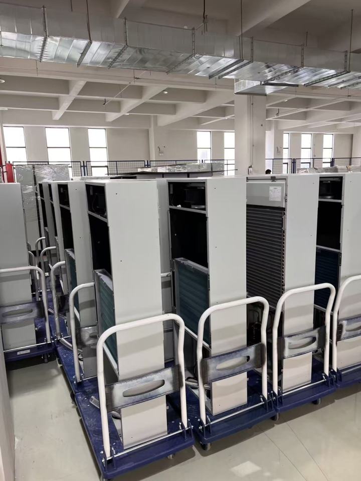 工业车间水冷机系统安装示意图