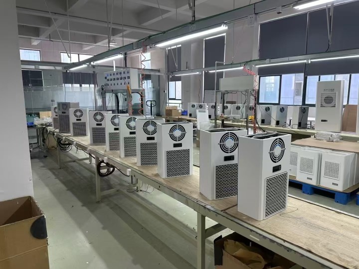 工业机柜内部温控效果图