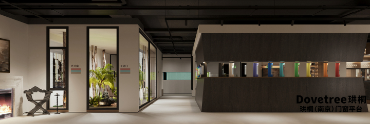 系统窗生产车间实景