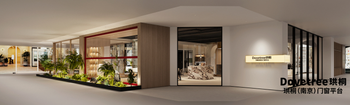 中式庭院仿古门窗实景图