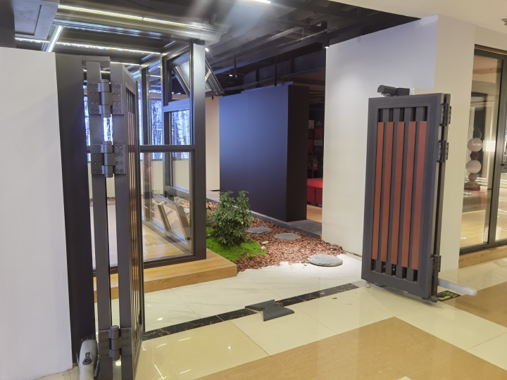 庭院护栏与建筑整体融合效果