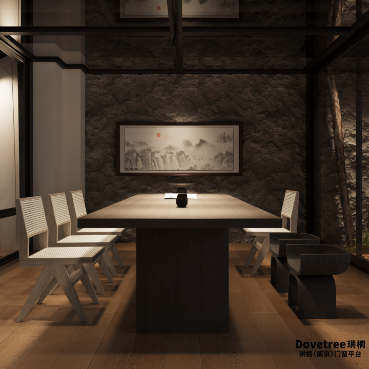 铝木门窗工艺细节