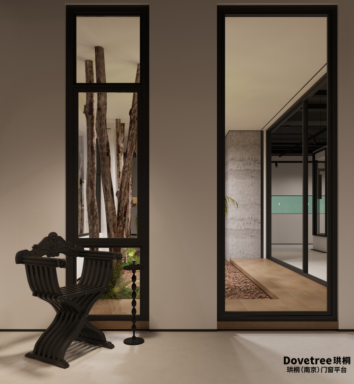 中恒门窗铝木门窗产品实景展示