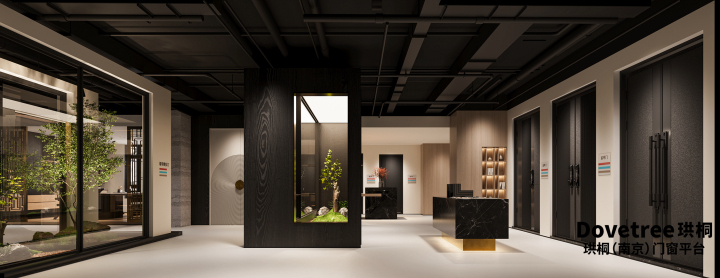 仿古门窗细节工艺特写