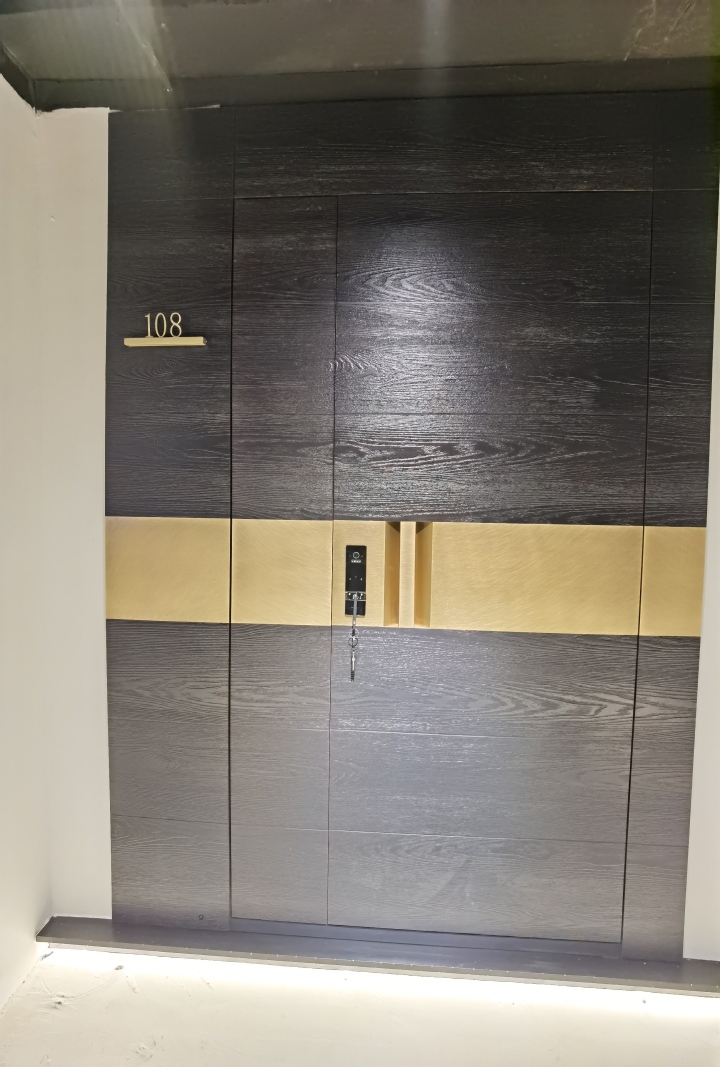 中恒门窗高定入户门实景案例