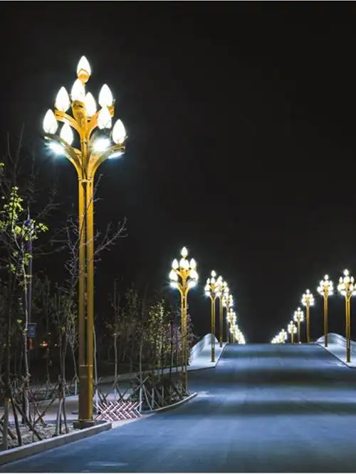 高杆灯与道路灯工程案例