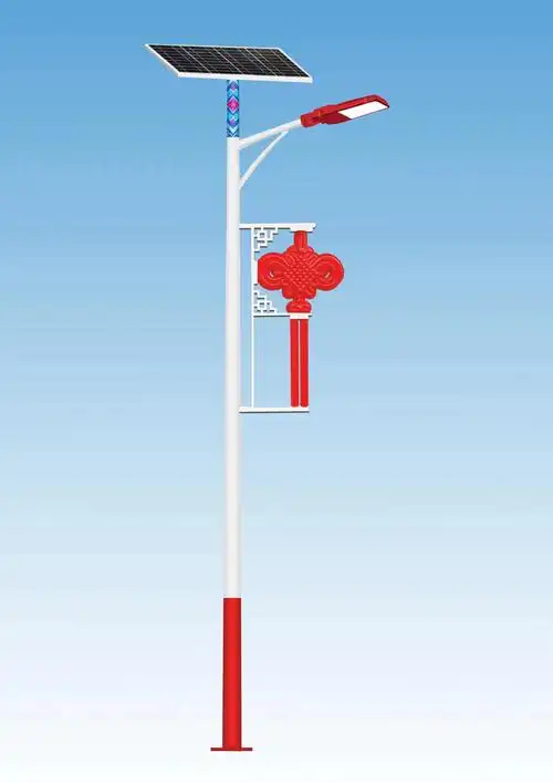 彰显地域特色的定制路灯实景