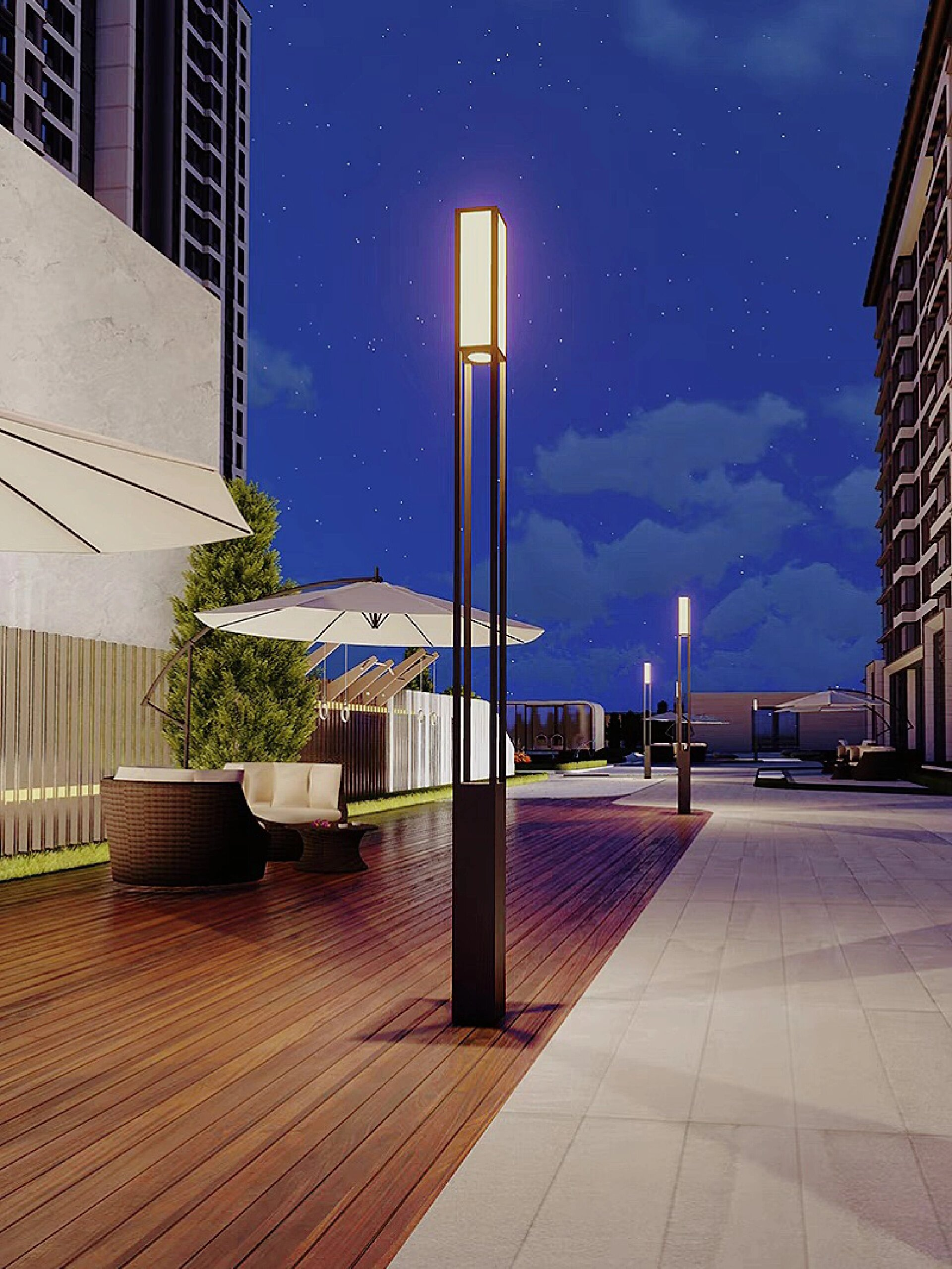 灯应用场景示意图