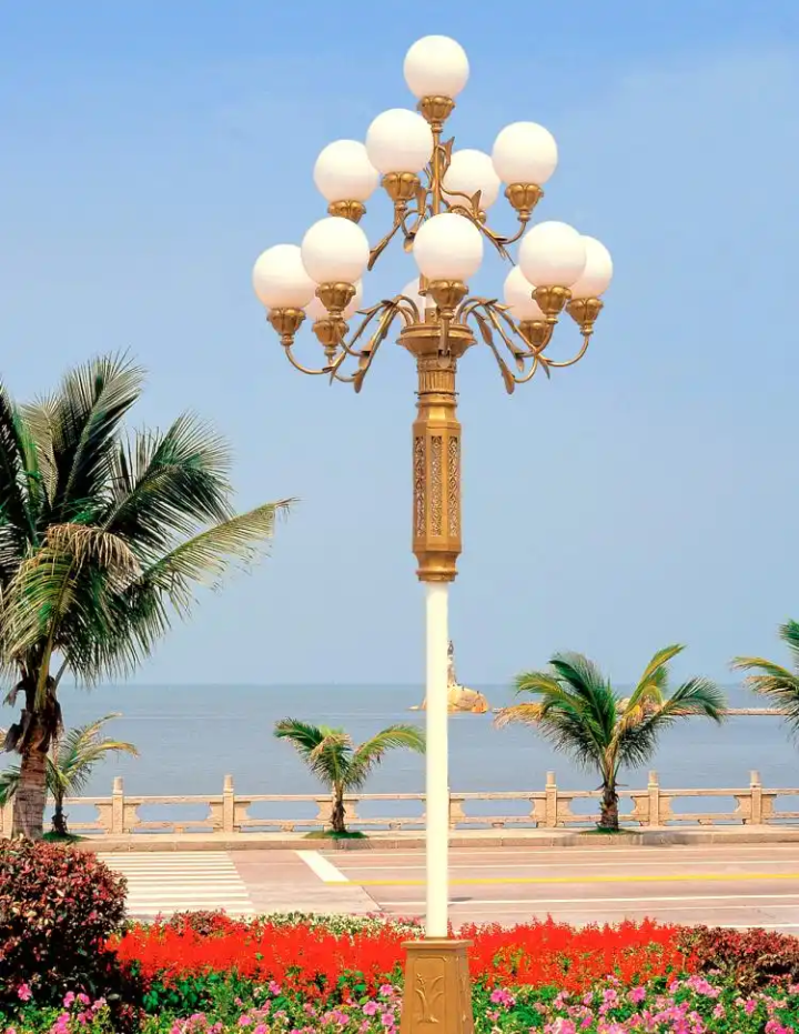 经典中式中华灯实景图