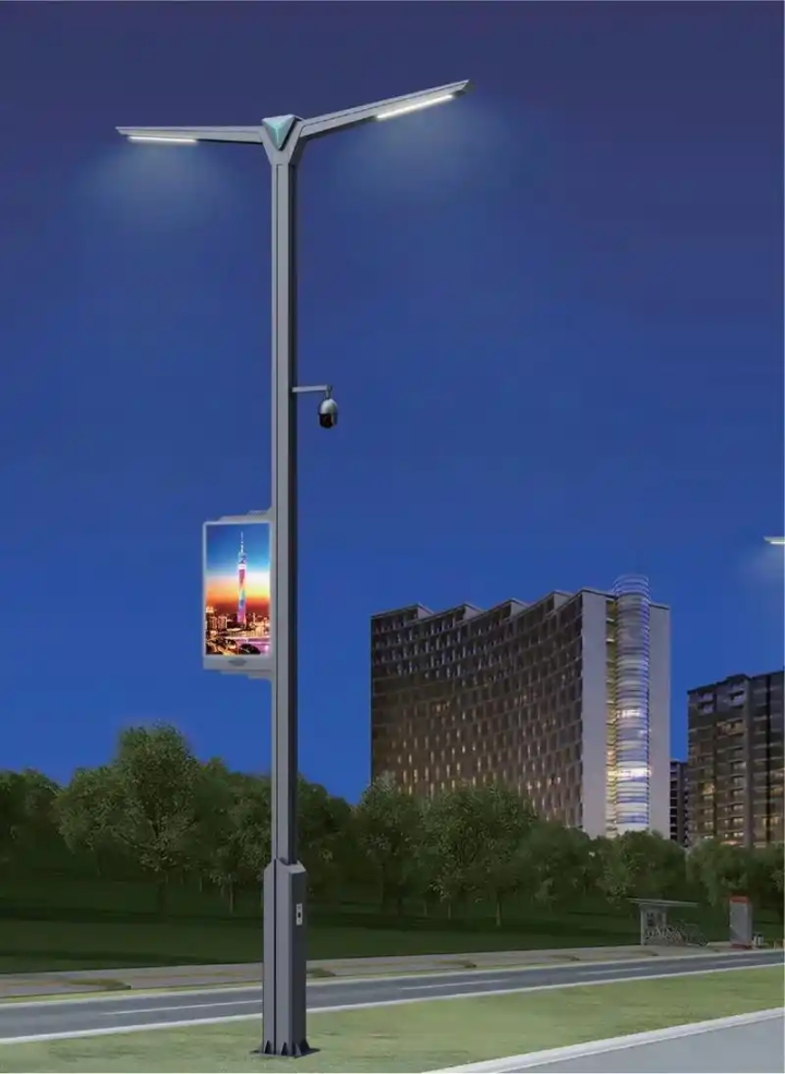 智慧路灯在科技园区应用实景