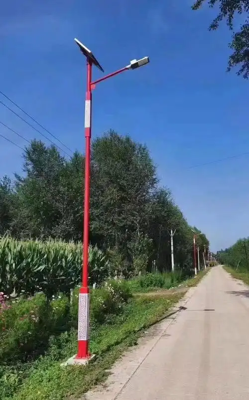 文化定制路灯设计展示