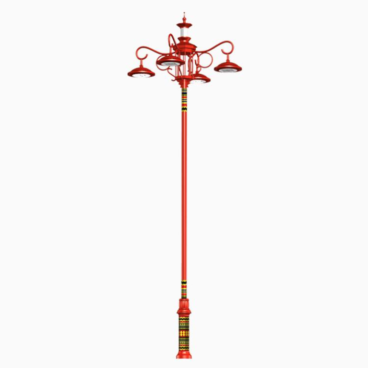 独具设计感的艺术类灯杆造型