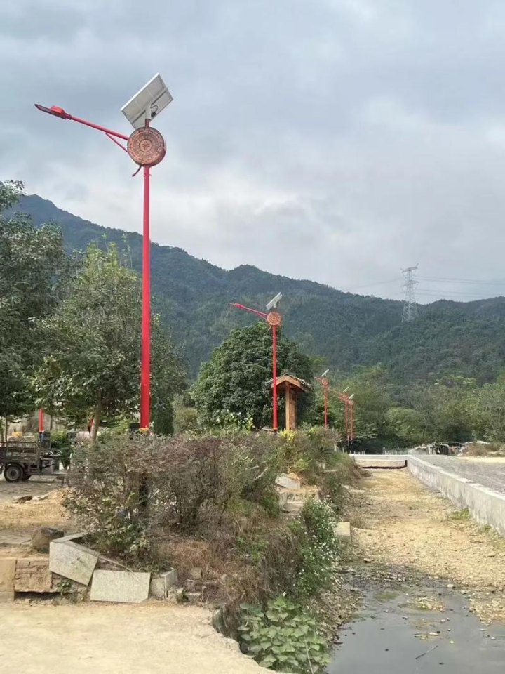 民族风格定制路灯设计细节展示