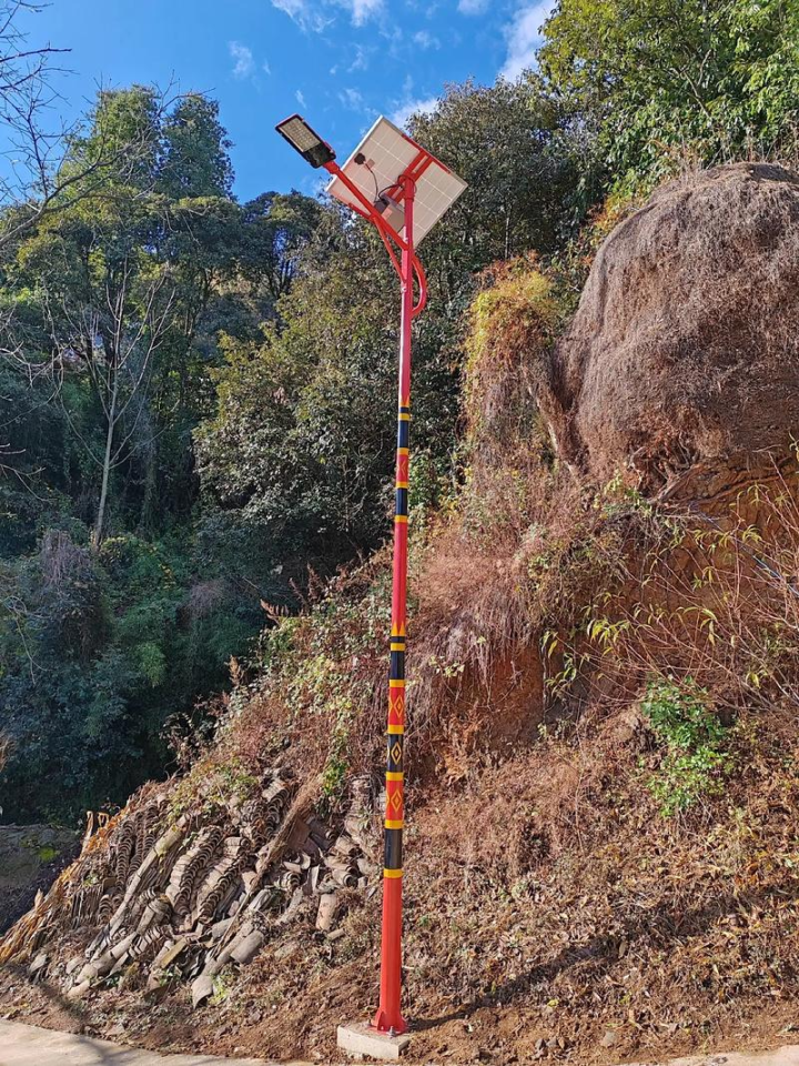 民族风元素在定制路灯中的应用