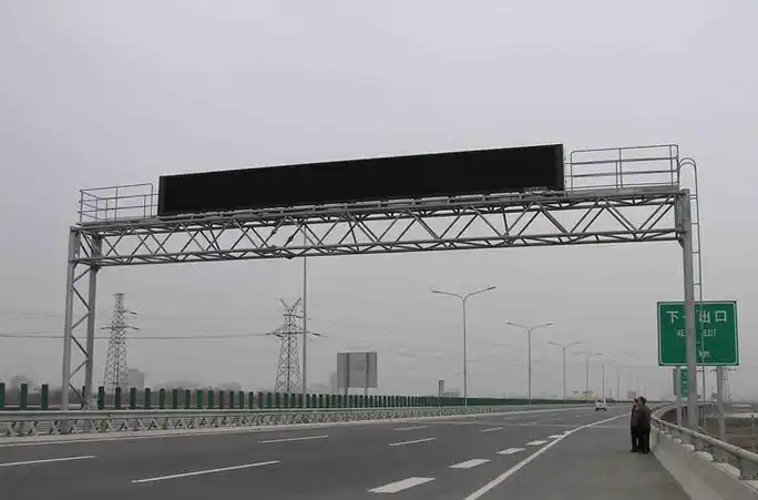 现代化龙门架在高速公路的应用实景