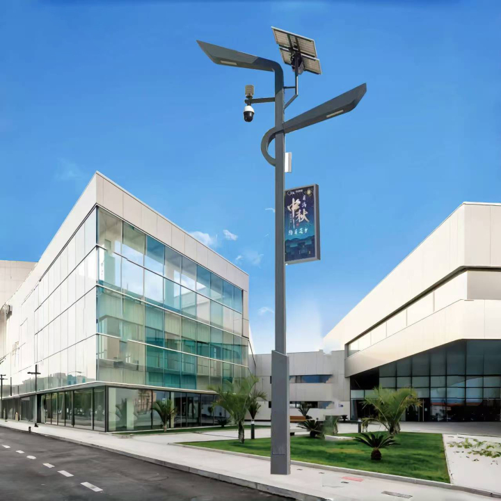 智慧路灯应用场景示意图