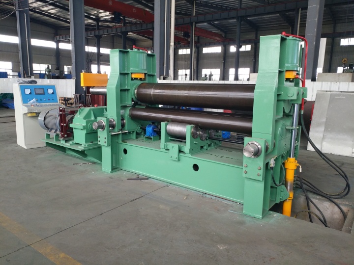 W11机械卷板机应用成品图