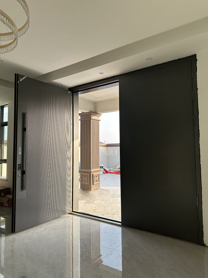 精雕铸铝门工艺细节