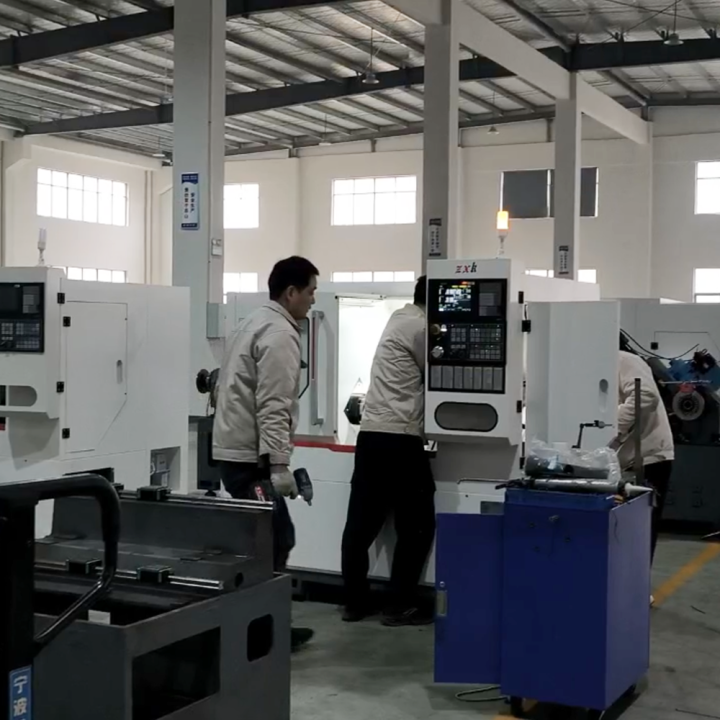 数控走心机内部结构展示