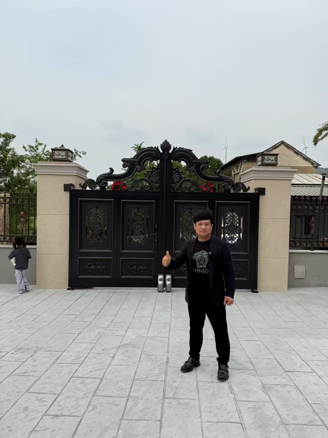 帝安豪铝艺大门实景案例