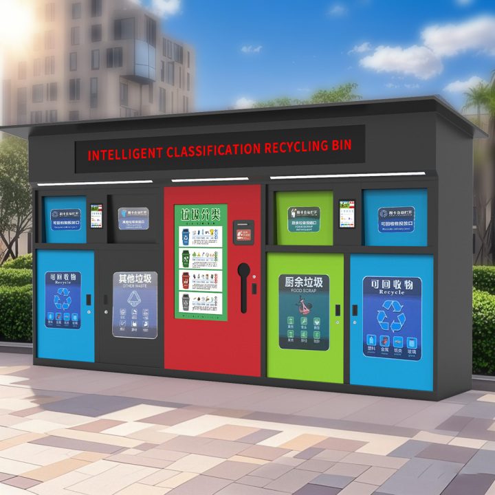 智能回收箱应用于智慧社区场景