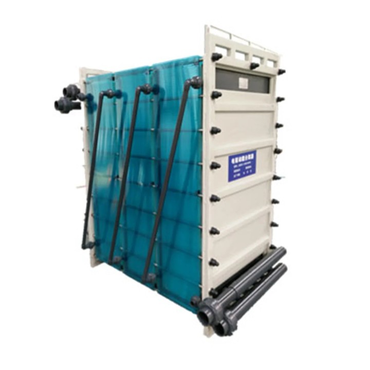 电渗析设备核心膜组件与应用示意图