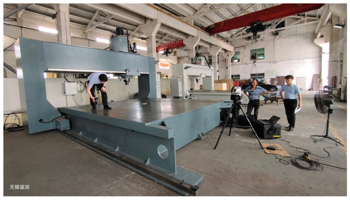无锡蓝润机械有限公司生产车间实景