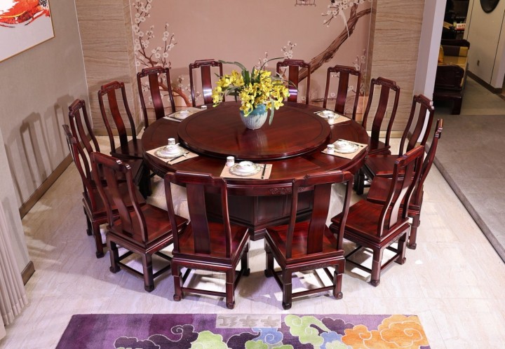 红酸枝家居整体效果