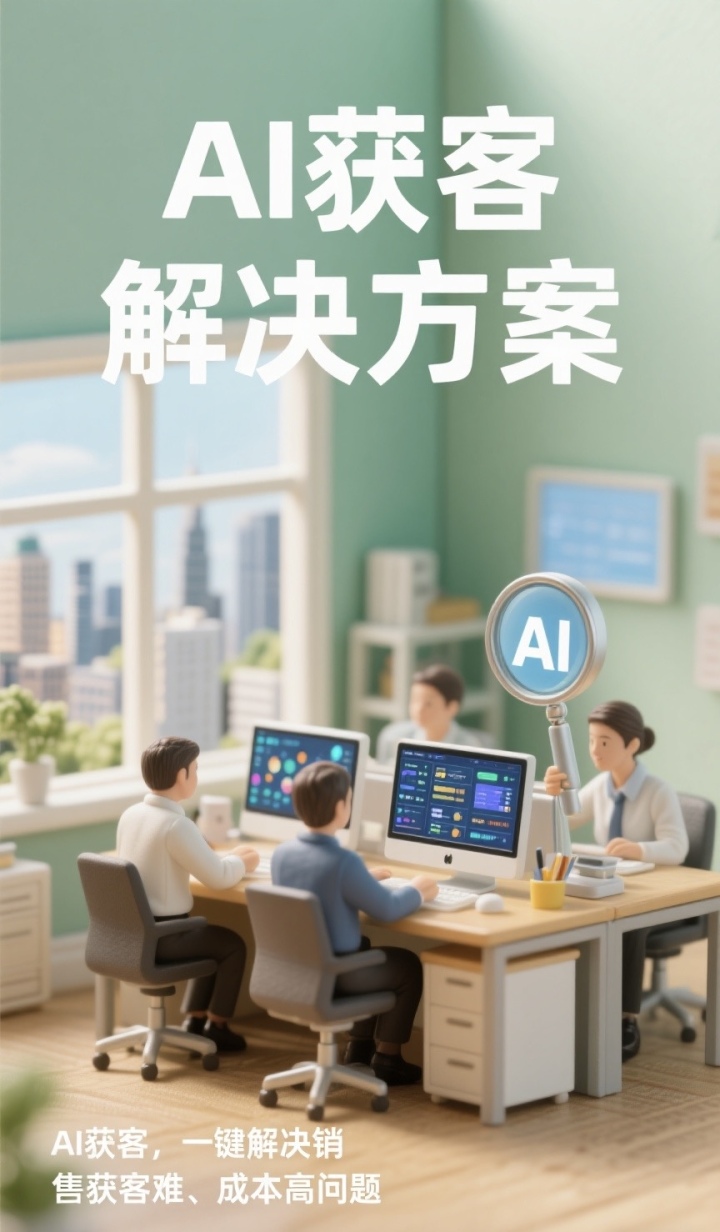 AI技术赋能企业转型概念图