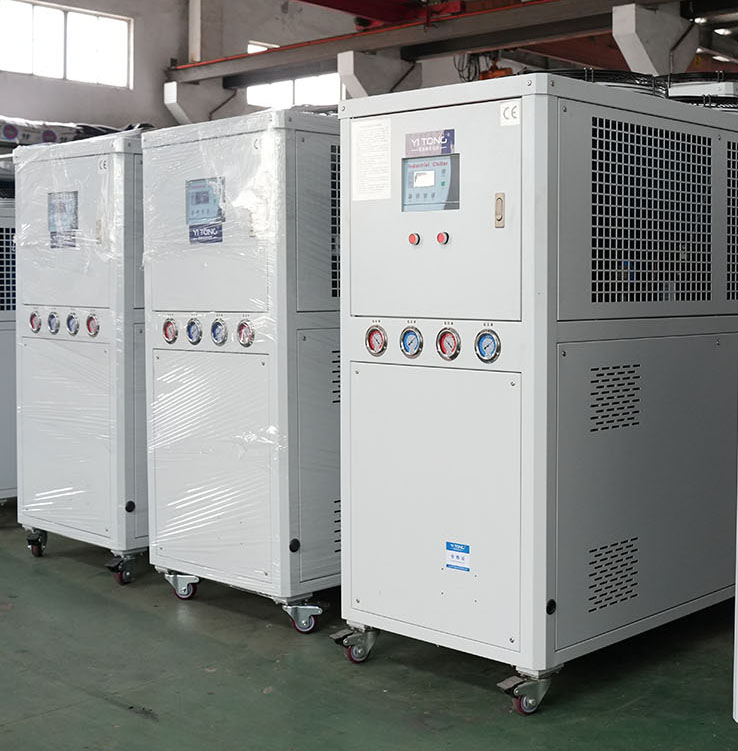 易通精密冷水机核心部件展示