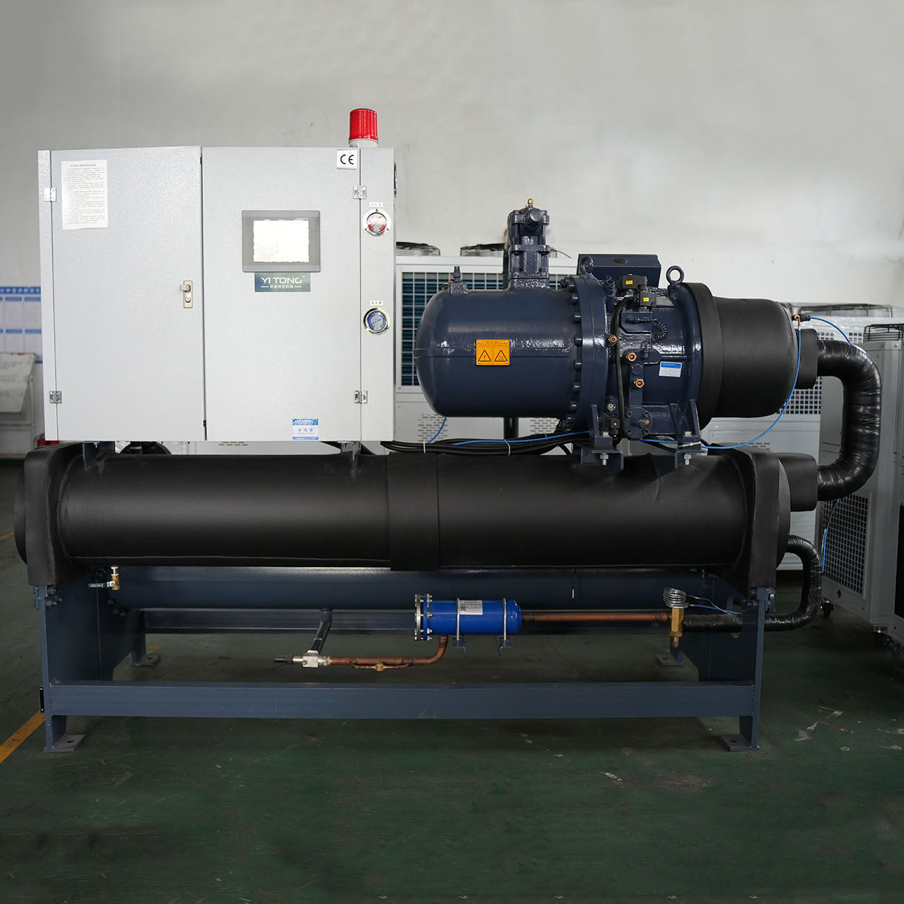 风冷式冷水机广泛应用於各行业生产线