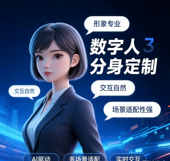 AI数字人技术界面