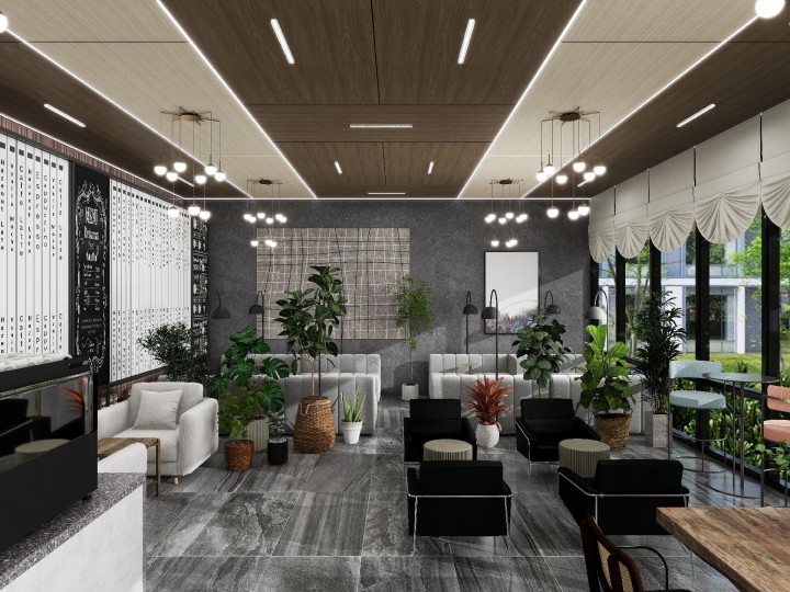 森辉新材料背景墙装饰板应用效果图