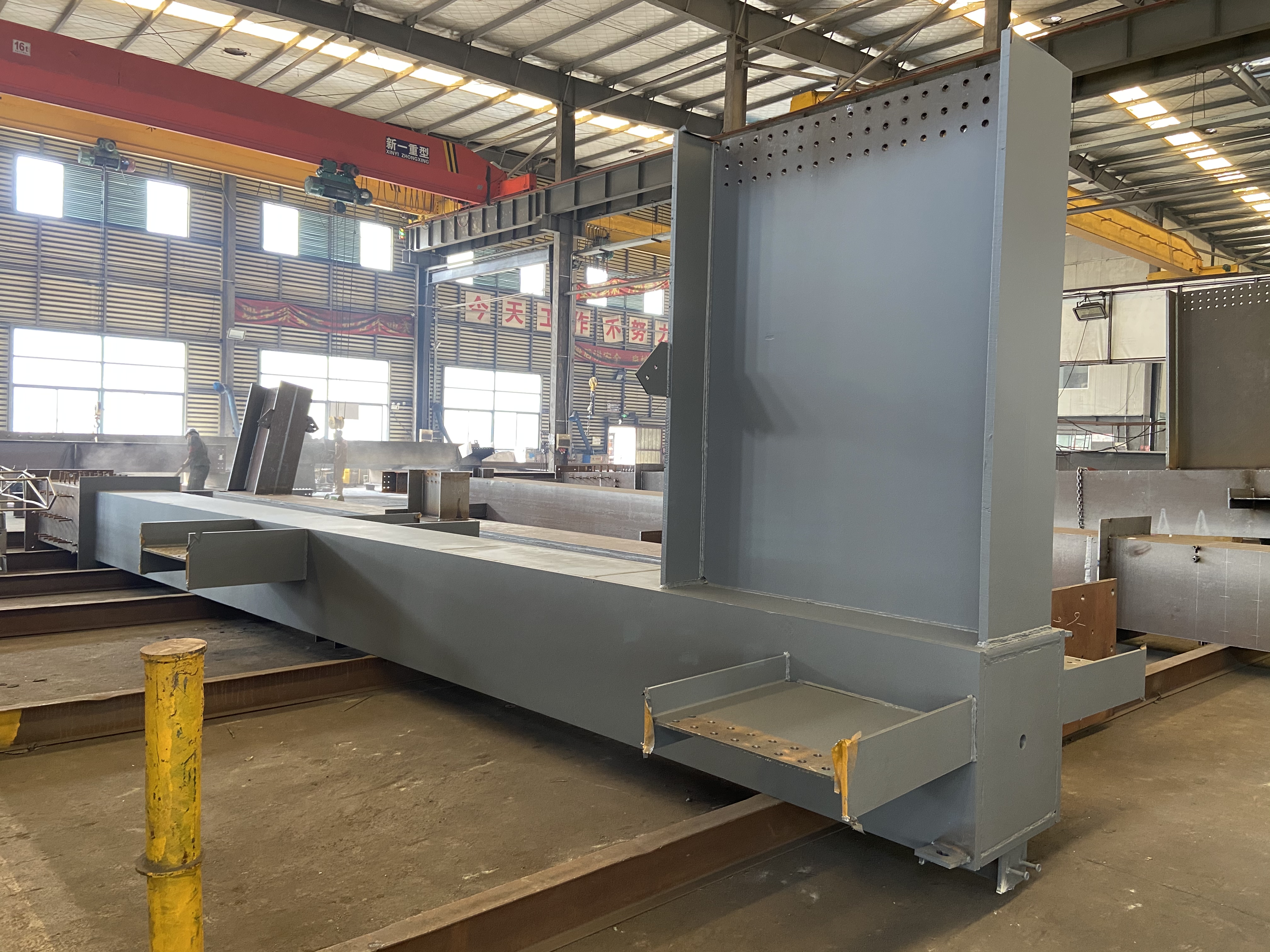 大型钢结构工程安装实景