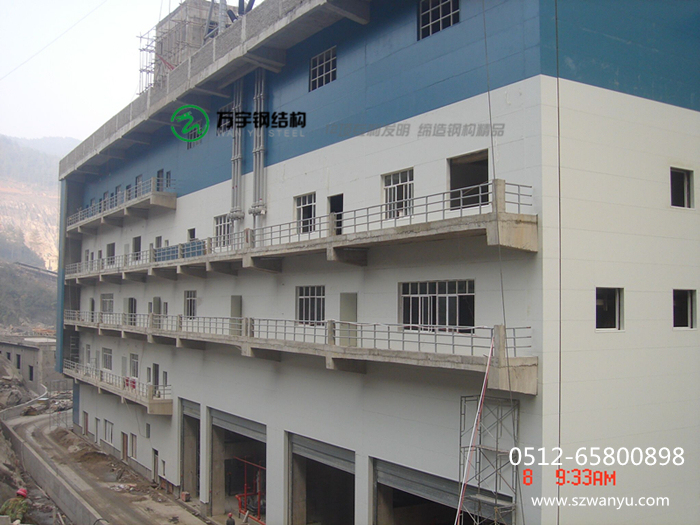 幕墙钢构成品展示