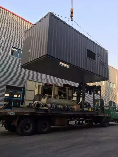 现代化轻钢别墅生产车间