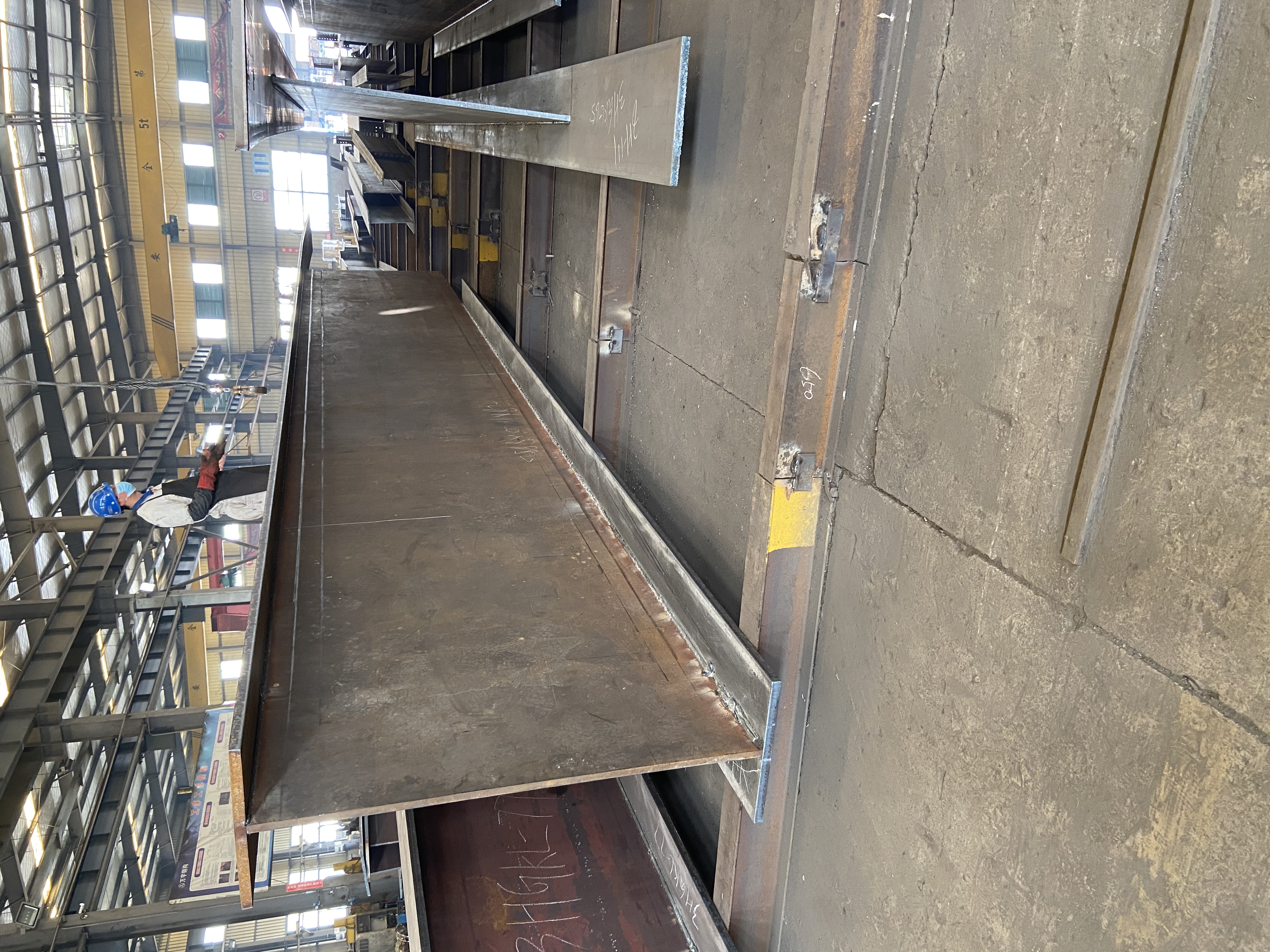 现代化H型钢加工生产线