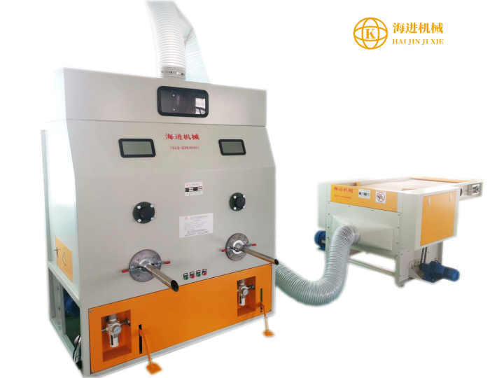 现代化开棉机在生产线中的应用