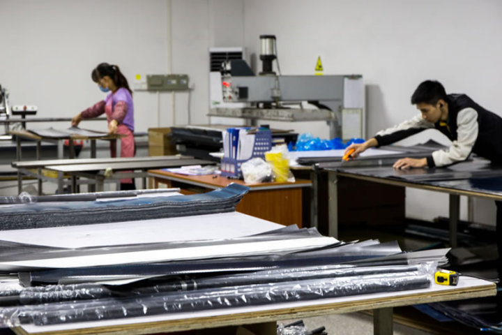 碳纤维加工成品应用