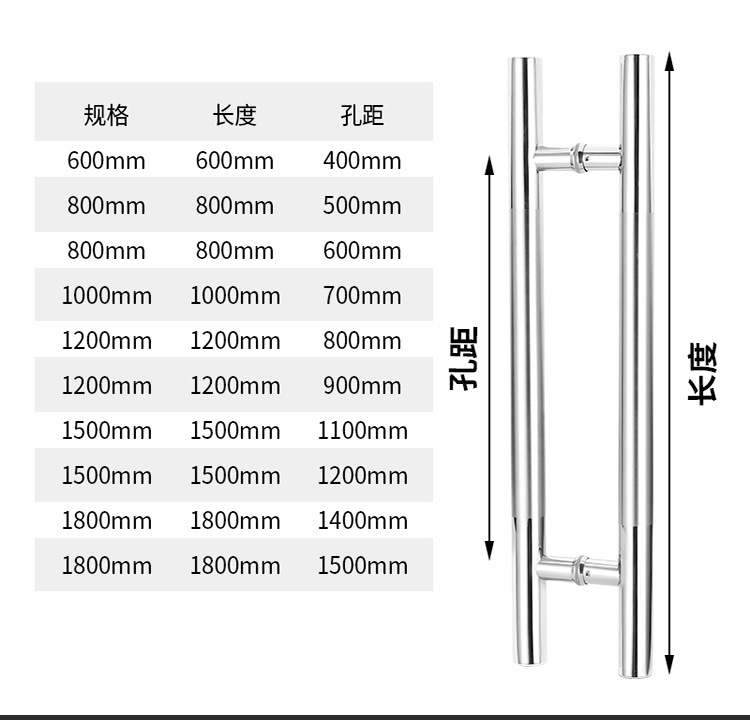 玻璃门大拉手生产工艺展示