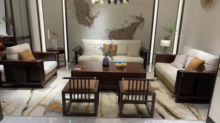 现代化实木家具生产车间