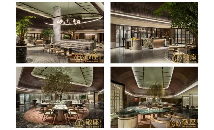 酒店餐厅家具案例实景