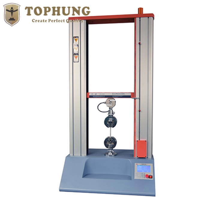 大型卧式拉力机测试现场