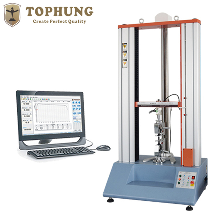 拓博智能化材料试验机工作示意图